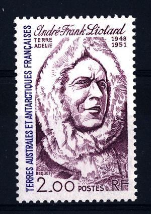 1985 Fransa Antartik A.F. Liotard Damgasız** 1