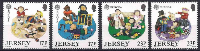 1989 Jersey Europa Cept Damgasız** 1