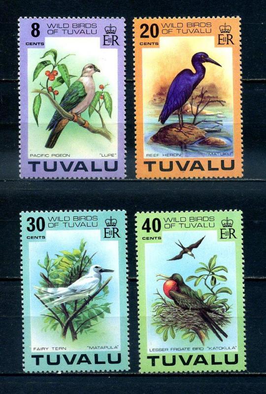TUVALU  ** 1978  KUŞLAR TAM SERİ (250414) 1