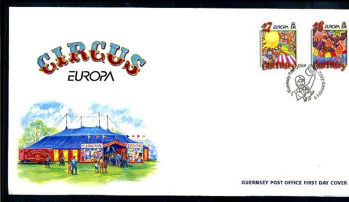 GUERNSEY 2002 EUROPA CEPT  FDC SÜPER (280414) 1