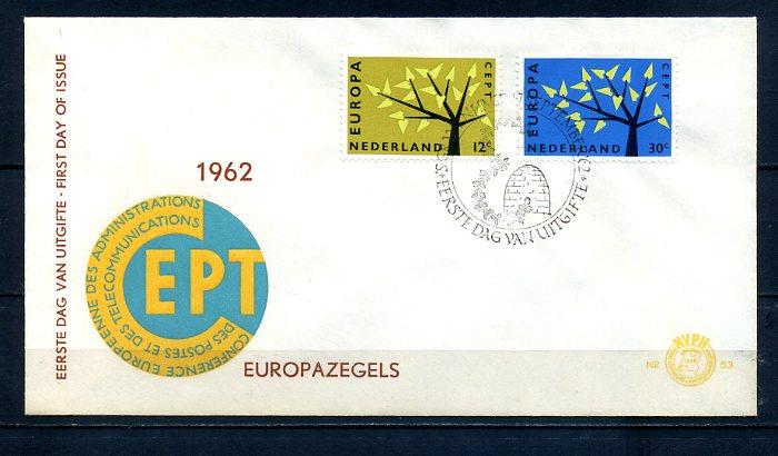 HOLLANDA 1962 EUROPA CEPT  FDC SÜPER (300414) 1