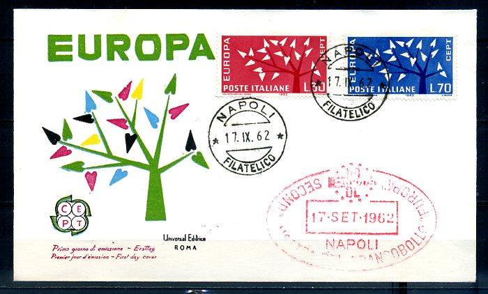 İTALYA 1962 EUROPA CEPT  FDC SÜPER (300414) 1