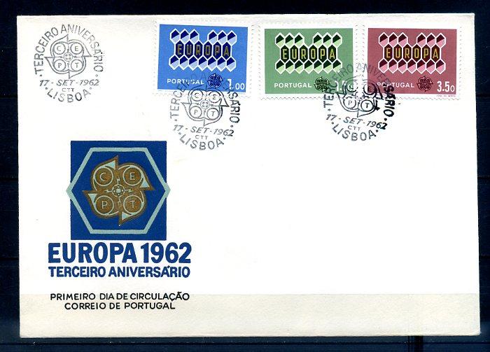 PORTEKİZ 1962 EUROPA CEPT  FDC SÜPER (300414) 1