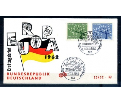 ALMANYA 1962 EUROPA CEPT  FDC SÜPER (300414) 1 2x