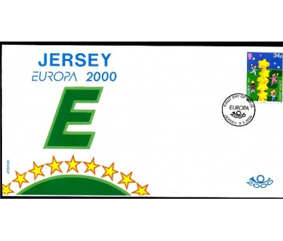 JERSEY ** 2000 EUROPA CEPT FDC SÜPER (280414) 2 2x