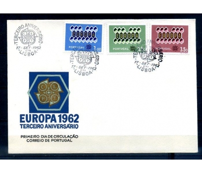 PORTEKİZ 1962 EUROPA CEPT  FDC SÜPER (300414)