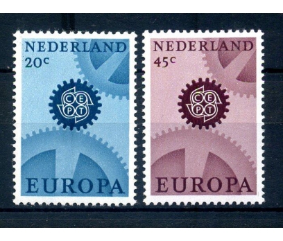 HOLLANDA ** 1967 E.CEPT TAM SERİ SÜPER(110514)