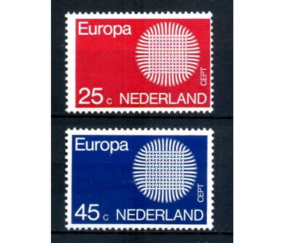 HOLLANDA ** 1970 E.CEPT TAM SERİ SÜPER(120514) 1 2x