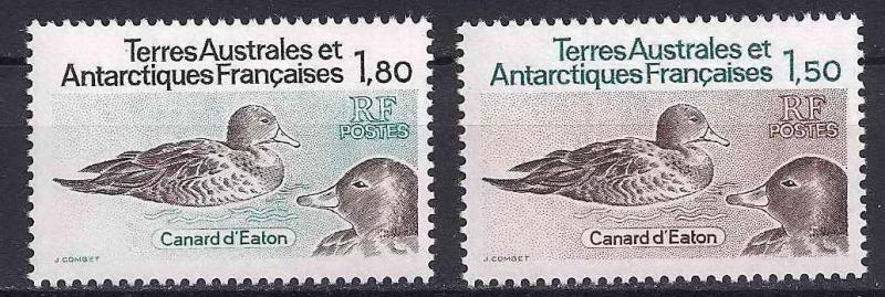 1983 Fransa Antartik Bölgesi Ördekler Damgasız** 1