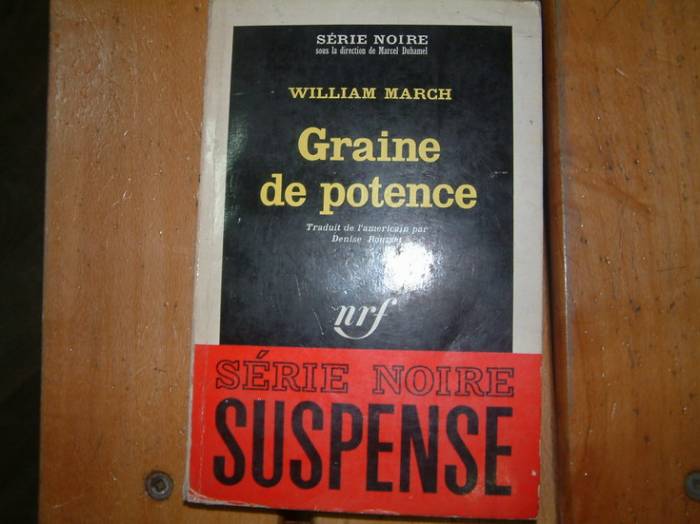 GRAINE DE POTENCE-WILLIAM MARCH-1965 1