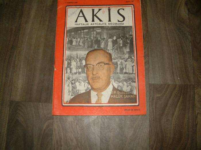 İLK&AKİS-D.PGRUBU ADINA HALUK ŞAMAN-1958 1