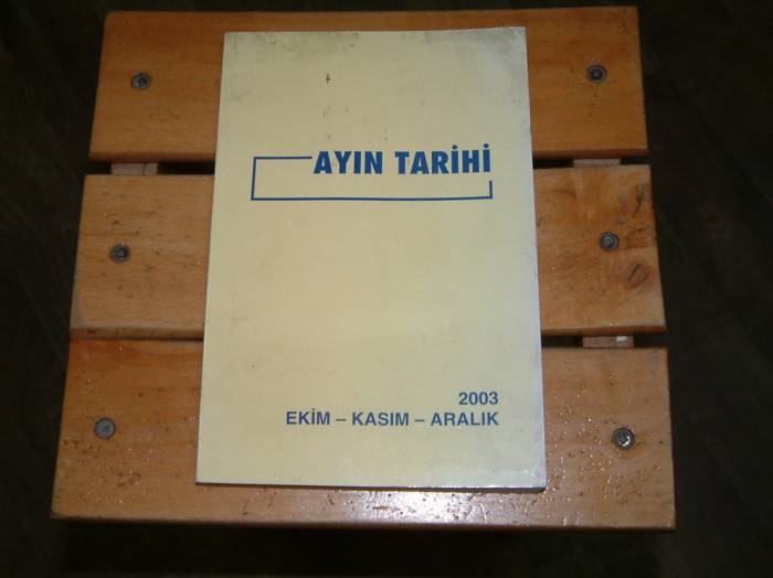 İLKS&AYIN TARİHİ-EKİM-KASIM-ARALIK-2003 1