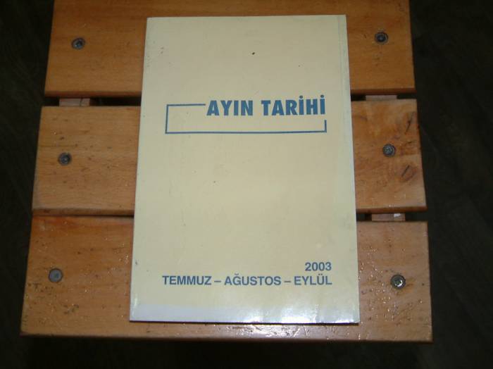 İLKS&AYIN TARİHİ-TEMMUZ-AĞUSTOS-EYLÜL-2003 1