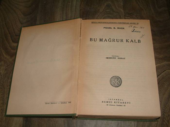İLKS&BU MAĞRUR KALB-PEARL S. BUCK 1