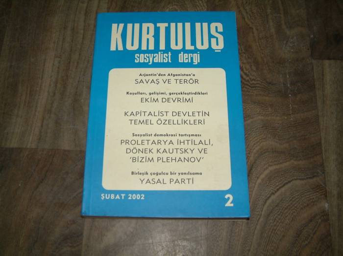 İLKS&KURTULUŞ DERGİSİ-SAYI 2-ŞUBAT 2002 1