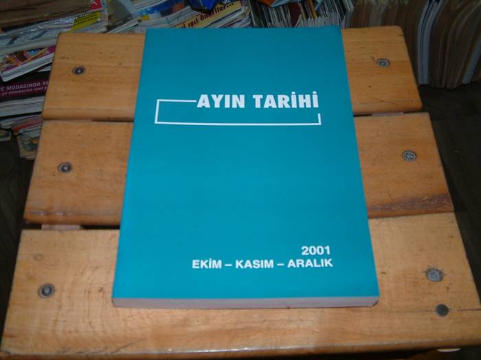 İLKSAHAF&AYIN TARİHİ-2001-EKİM KASIM ARALIK 1