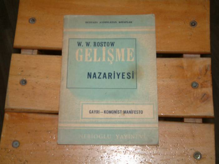 İLKSAHAF&GELİŞME NAZARİYESİ-W.W.ROSTOW 1