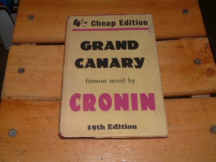 İLKSAHAF&GRAND CANARY - A J CRONIN 1