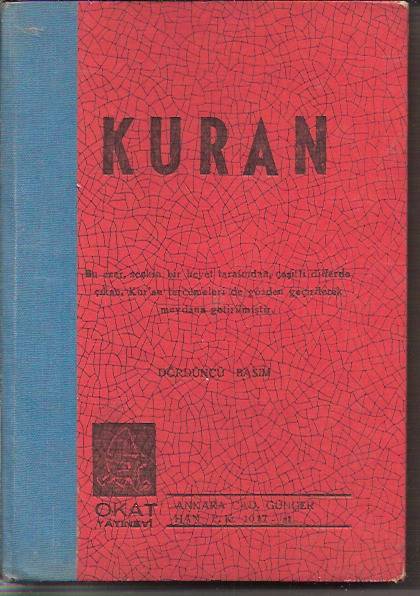 İLKSAHAF&KURAN-1964-OKAT YAY.----- 1