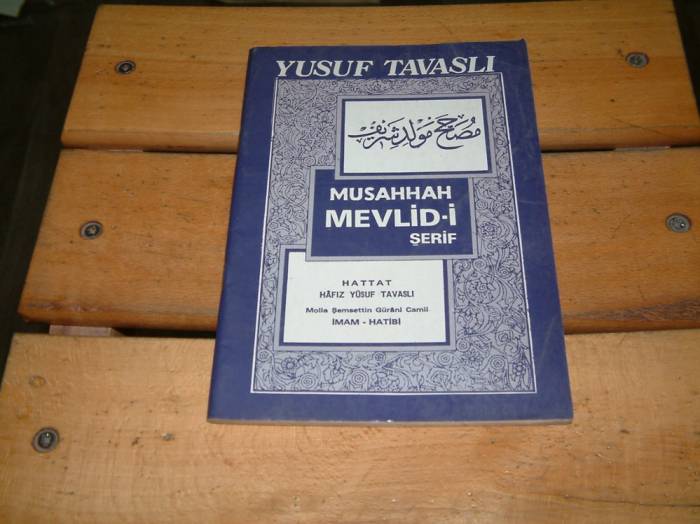 İLKSAHAF&MUSAHHAH MEVLİD-İ ŞERİF-YUSUF TAVASLI 1