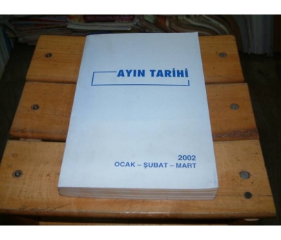 İLKSAHAF&AYIN TARİHİ-2002-OCAK ŞUBAT MART