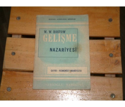 İLKSAHAF&GELİŞME NAZARİYESİ-W.W.ROSTOW