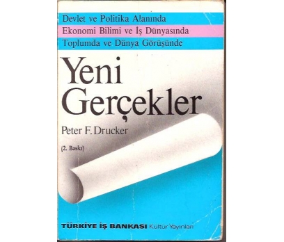 İLKSAHAF&YENİ GERÇEKLER-PETER.F.DRUCKER-