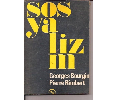 SOSYALİZM-GEORGES BOURGIN-PIERRE RIMBERT-1968