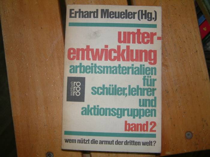 UNTERENTWICKLUNG-ERHARD MEUELER--1974 1