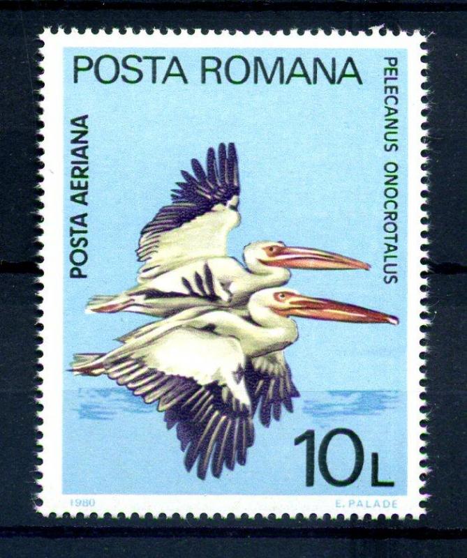 ROMANYA ** 1980 KUŞLAR TAM SERİ TEK PUL (210814) 1
