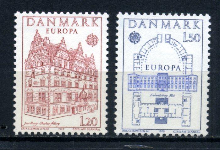 DANİMARKA ** 1978 EUROPA CEPT SÜPER (020914) 1