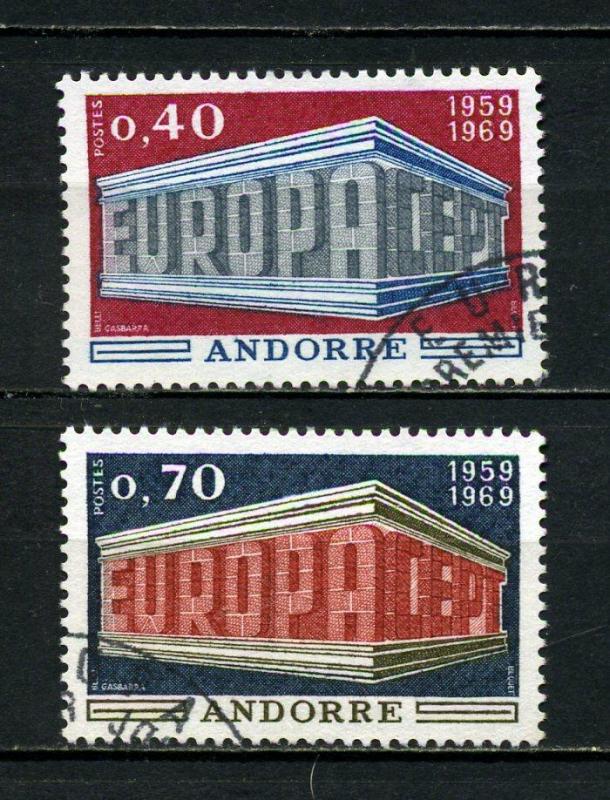 FR.ANDORRA  İGD 1969 EUROPA CEPT SÜPER(020914) 1