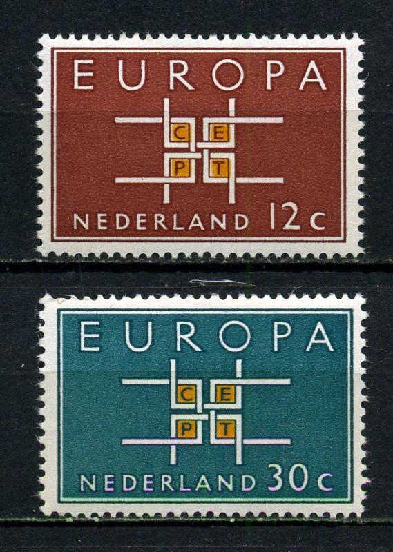 HOLLANDA ** 1963 EUROPA CEPT SÜPER(030914) 1
