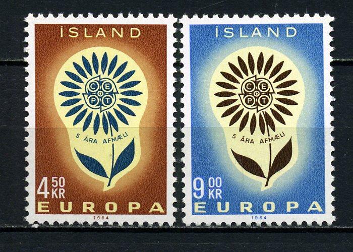 İZLANDA ** 1964 EUROPA CEPT SÜPER(030914) 1