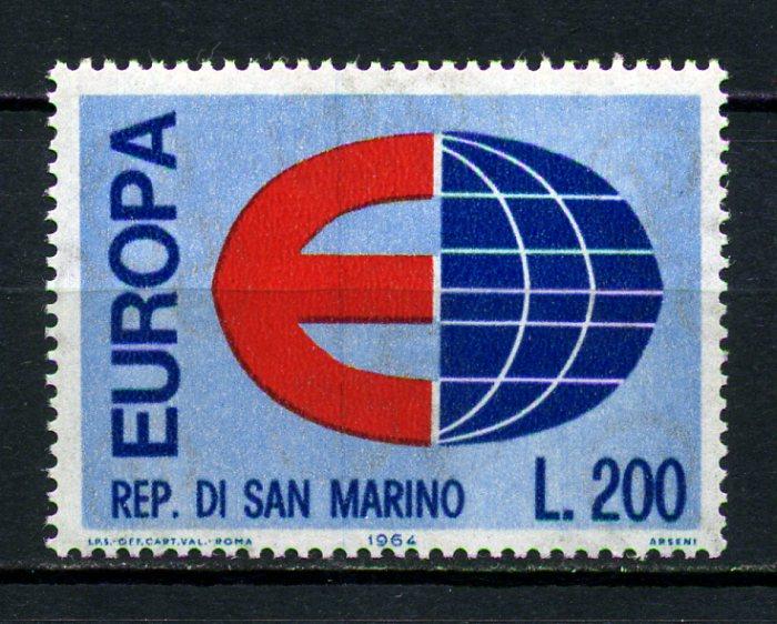 SAN MARİNO ** 1964 EUROPA CEPT SÜPER(030914) 1