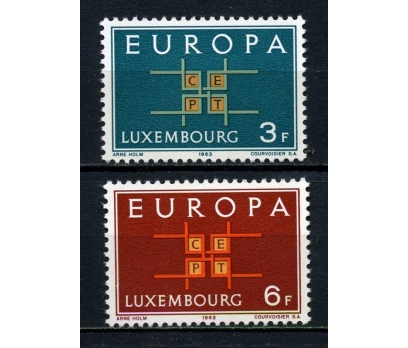 LÜKSEMBURG ** 1963 EUROPA CEPT SÜPER(030914) 1 2x