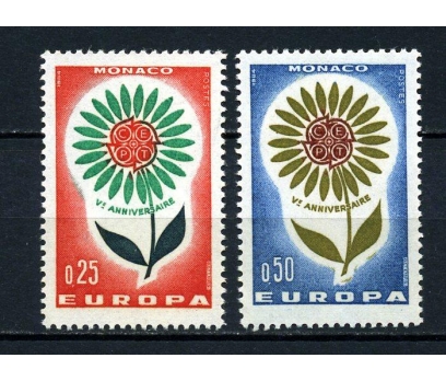 MONAKO ** 1964 EUROPA CEPT SÜPER(030914) 1 2x
