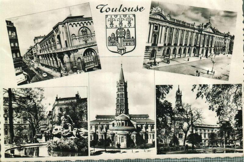 TOULOUSE ** 1963 FRANSA P.G.İSTANBUL'A KP(180914) 1