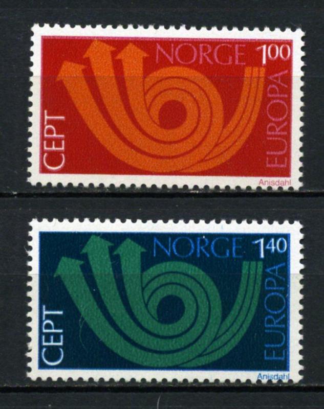 NORVEÇ ** 1973 EUROPA CEPT TAM SERİ(290914) 1