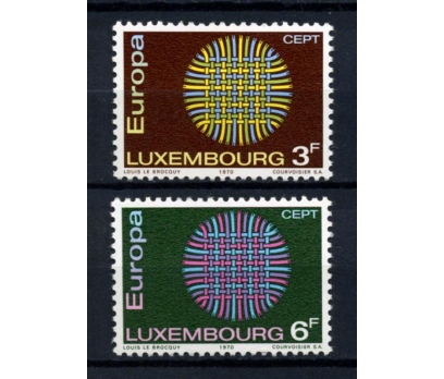 LÜKSEMBURG ** 1970 EUROPA CEPT TAM SERİ(290914)