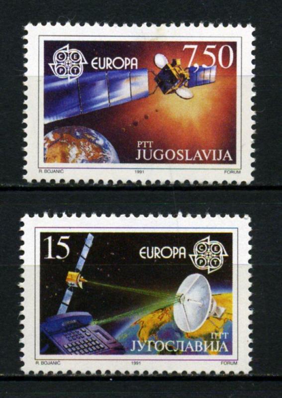 YUGOSLAVYA ** 1991 EUROPA CEPT TAM SERİ (021014) 1