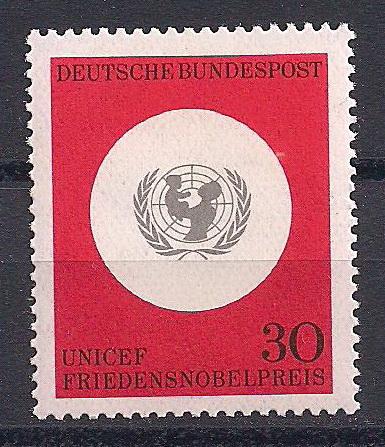 1966 Almanya Unicef Damgasız** 1