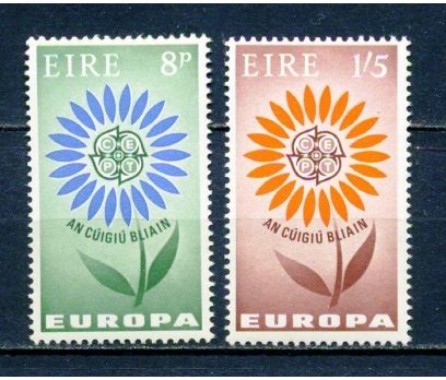 İRLANDA ** 1964 EUROPA CEPT TAM SERİ (230315) 1 2x