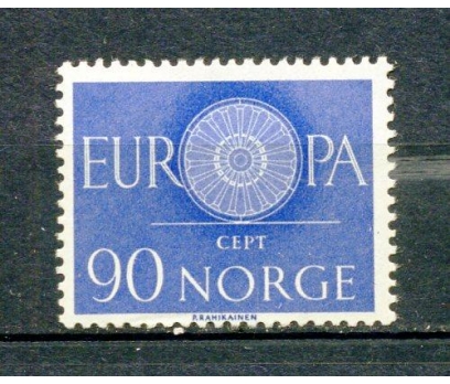 NORVEÇ ** 1960 EUROPA CEPT TAM SERİ (220315) 1 2x