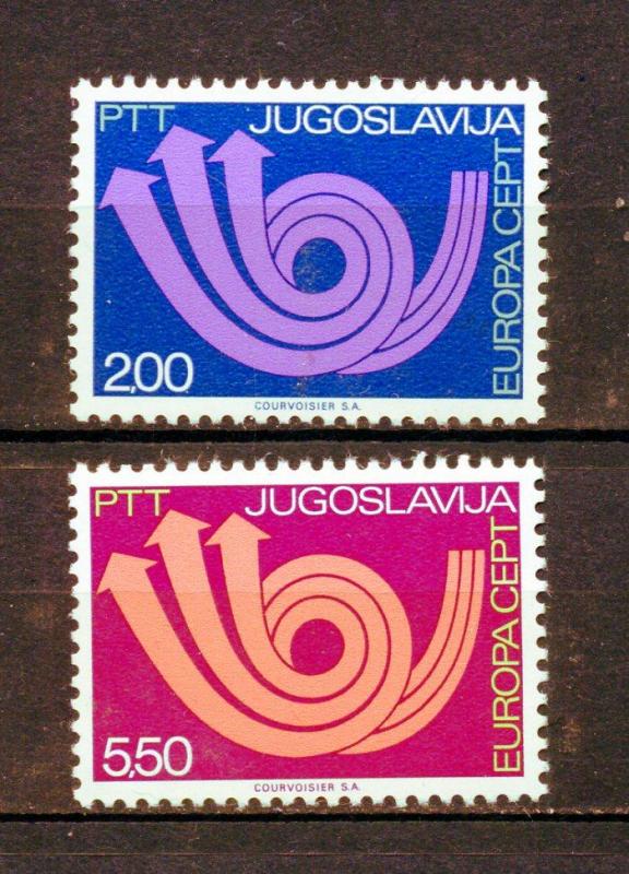 YUGOSLAVYA ** 1973 EUROPA CEPT TAM SERİ(230315) 1