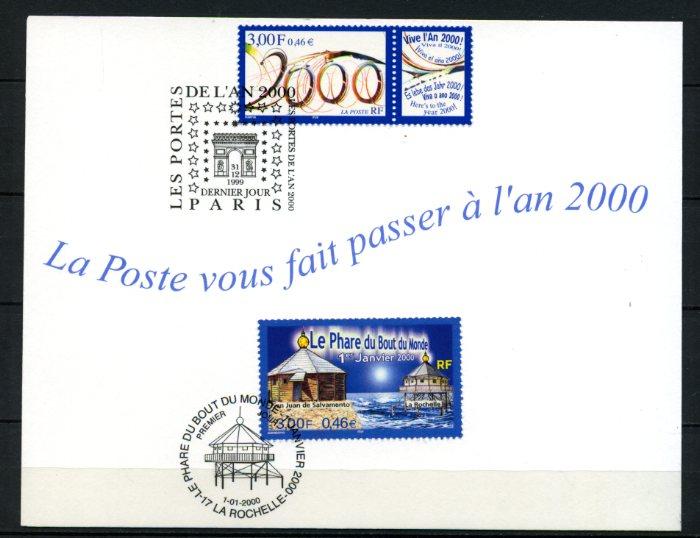 FRANSA 2000 DENİZ FENERLERİ T.HATIRA KART (260415) 1