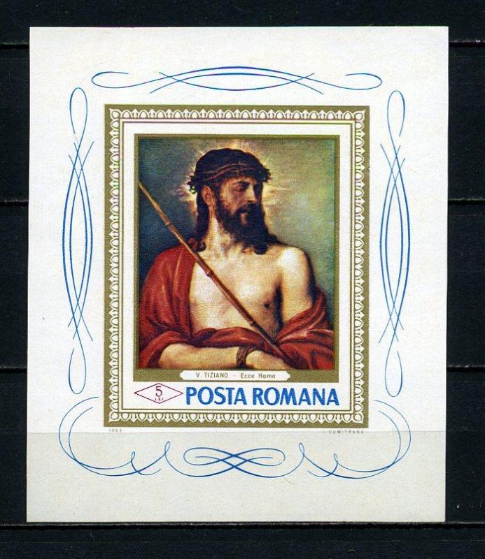 ROMANYA ** 1968  TABLOLAR TAM SERİ + BLOK (010415) 3