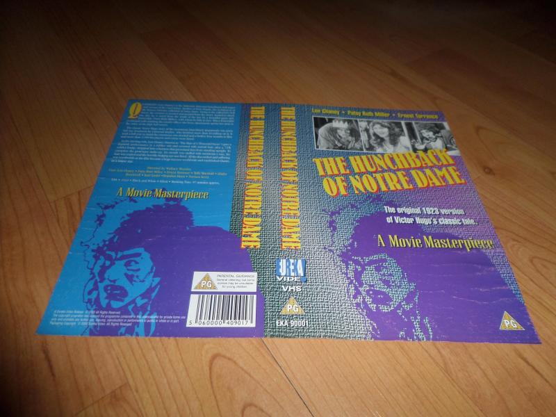 THE HUNCHBACK OF NOTRE DAME VHS KAPAK-COVER 1