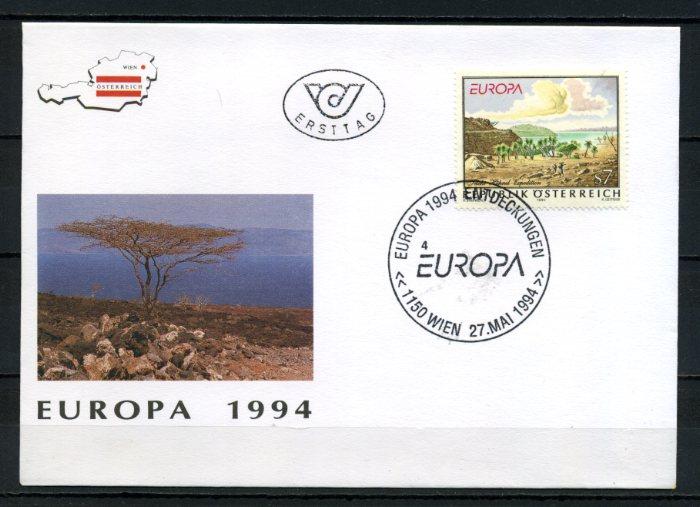 AVUSTURYA FDC 1994 EUROPA CEPT SÜPER (100515) 1