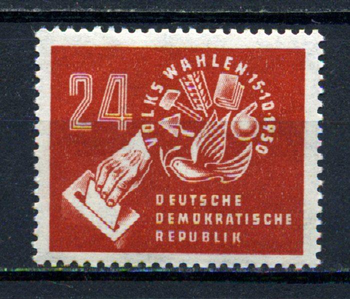 DDR ** 1950 SEÇİMLER TAM SERİ SÜPER  (110515) 1